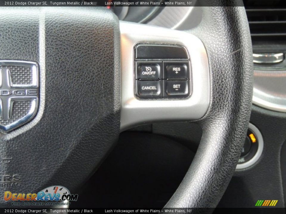 2012 Dodge Charger SE Tungsten Metallic / Black Photo #17