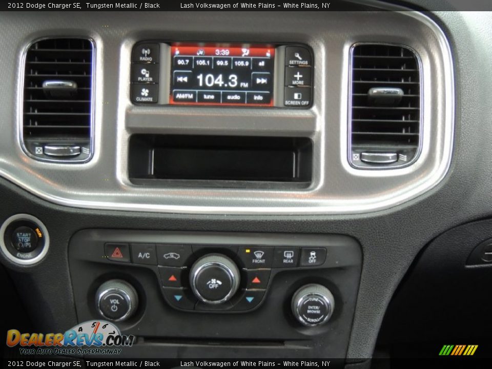 2012 Dodge Charger SE Tungsten Metallic / Black Photo #19