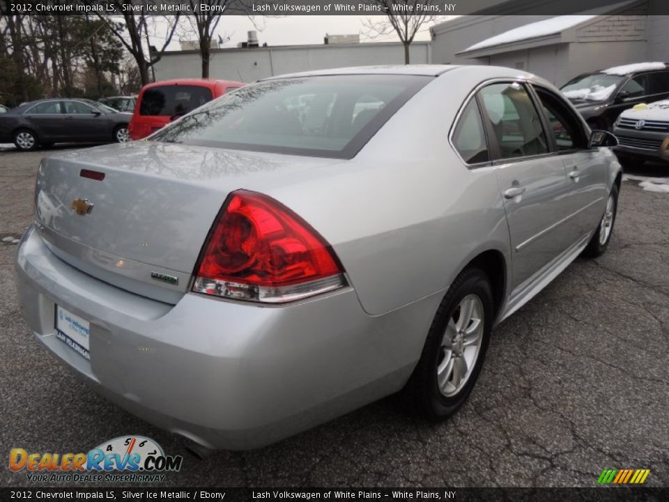 2012 Chevrolet Impala LS Silver Ice Metallic / Ebony Photo #7
