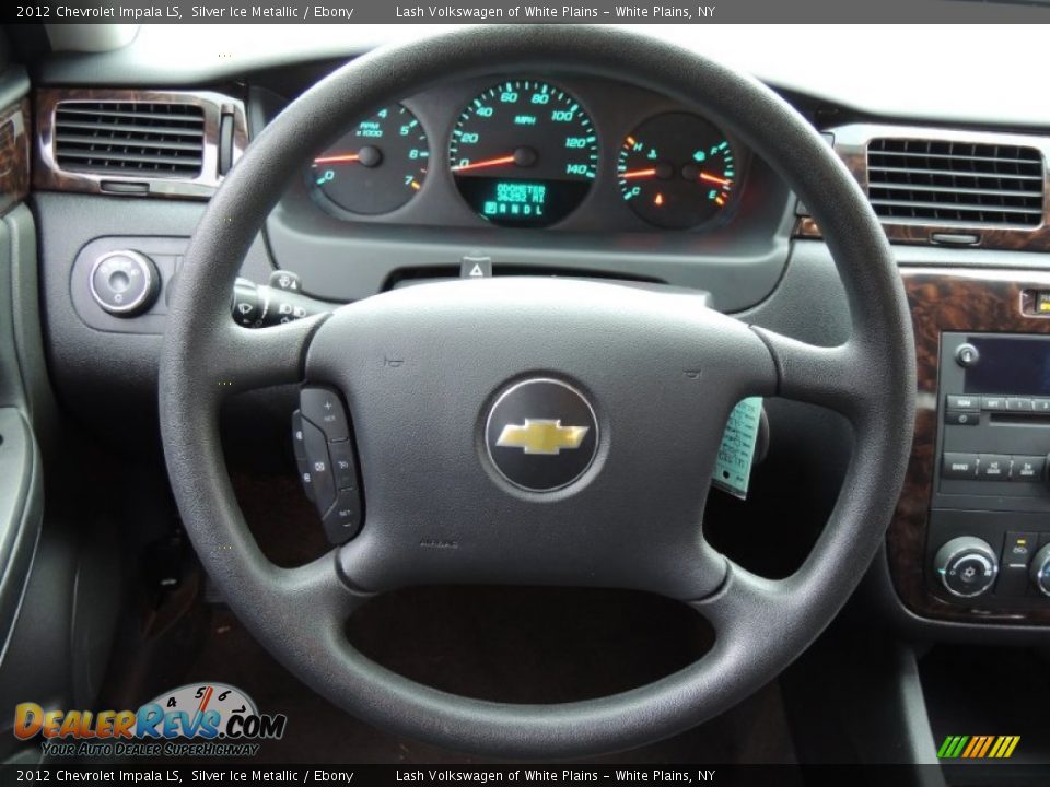 2012 Chevrolet Impala LS Silver Ice Metallic / Ebony Photo #14