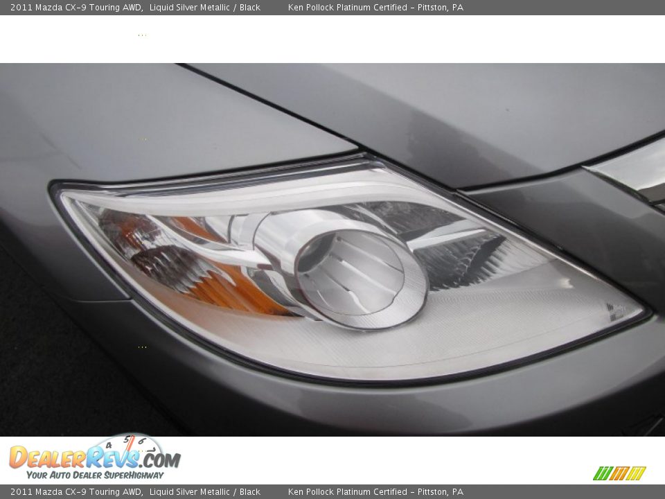 2011 Mazda CX-9 Touring AWD Liquid Silver Metallic / Black Photo #5