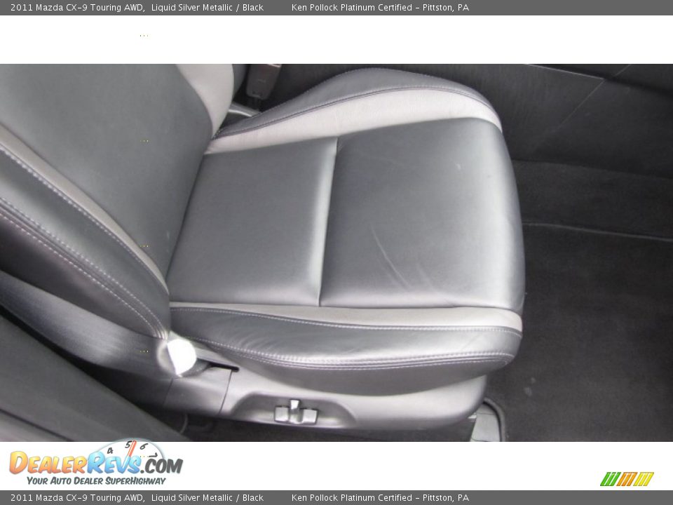 2011 Mazda CX-9 Touring AWD Liquid Silver Metallic / Black Photo #15