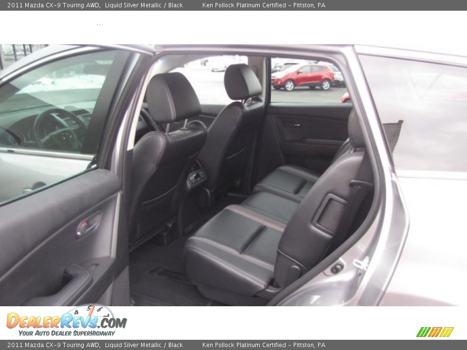 2011 Mazda CX-9 Touring AWD Liquid Silver Metallic / Black Photo #16