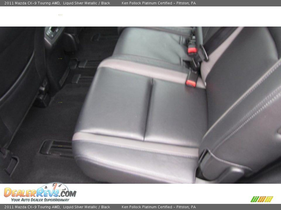 2011 Mazda CX-9 Touring AWD Liquid Silver Metallic / Black Photo #17