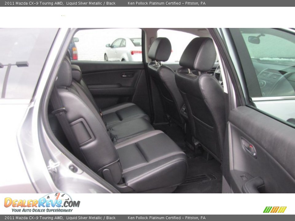 2011 Mazda CX-9 Touring AWD Liquid Silver Metallic / Black Photo #18