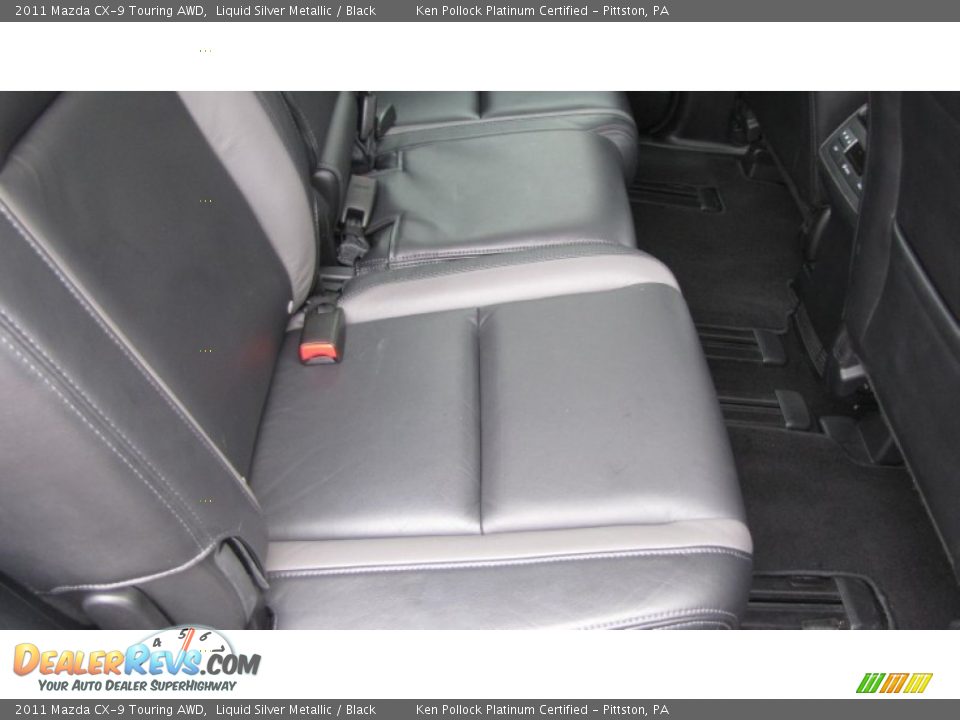 2011 Mazda CX-9 Touring AWD Liquid Silver Metallic / Black Photo #19