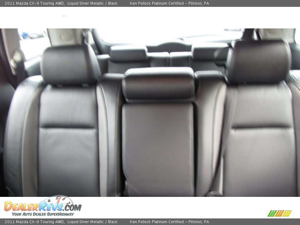 2011 Mazda CX-9 Touring AWD Liquid Silver Metallic / Black Photo #22