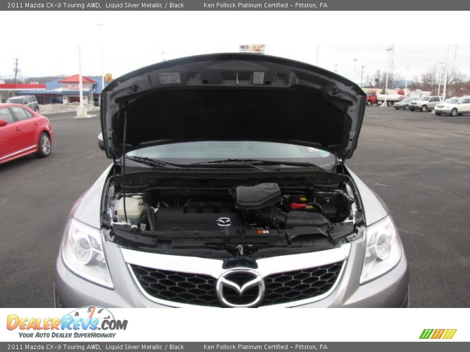 2011 Mazda CX-9 Touring AWD Liquid Silver Metallic / Black Photo #23