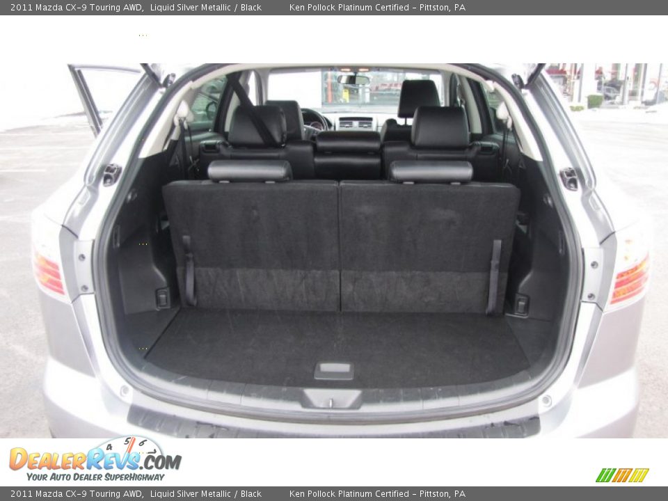2011 Mazda CX-9 Touring AWD Liquid Silver Metallic / Black Photo #26