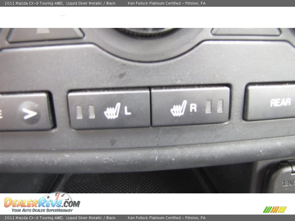 2011 Mazda CX-9 Touring AWD Liquid Silver Metallic / Black Photo #29