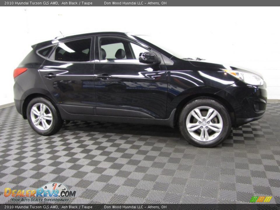 Ash Black 2010 Hyundai Tucson GLS AWD Photo #3