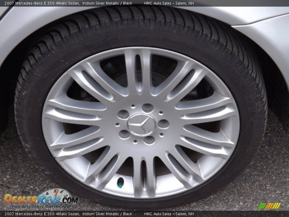 2007 Mercedes-Benz E 350 4Matic Sedan Iridium Silver Metallic / Black Photo #5