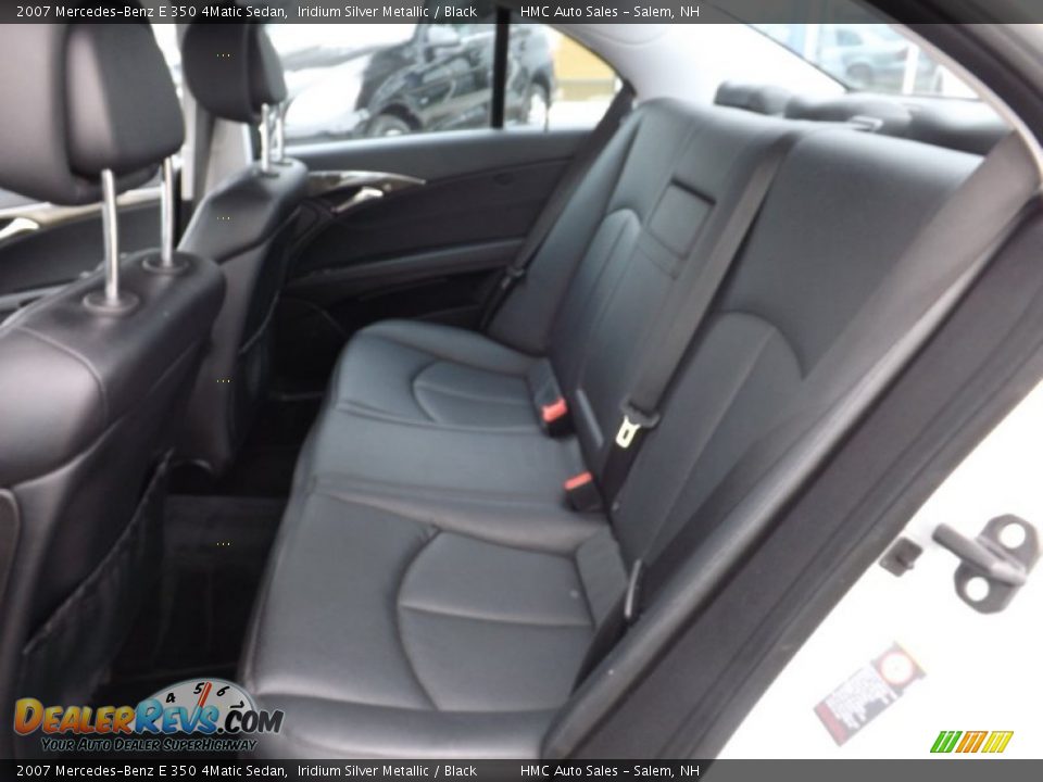 2007 Mercedes-Benz E 350 4Matic Sedan Iridium Silver Metallic / Black Photo #6