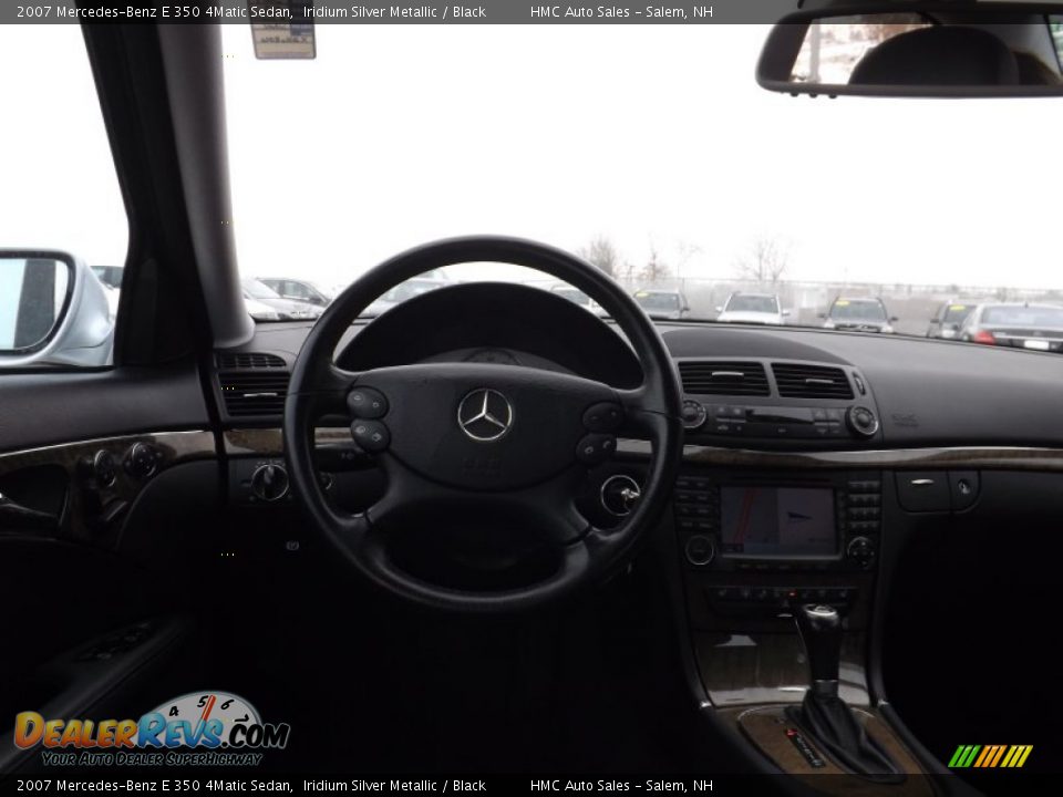 2007 Mercedes-Benz E 350 4Matic Sedan Iridium Silver Metallic / Black Photo #7
