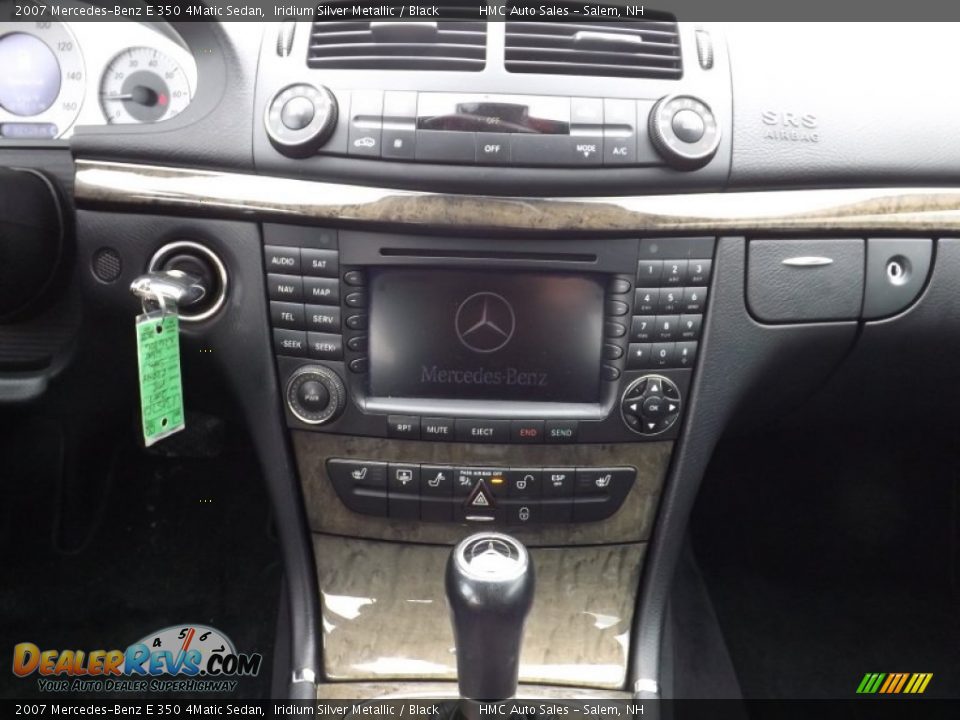 2007 Mercedes-Benz E 350 4Matic Sedan Iridium Silver Metallic / Black Photo #9