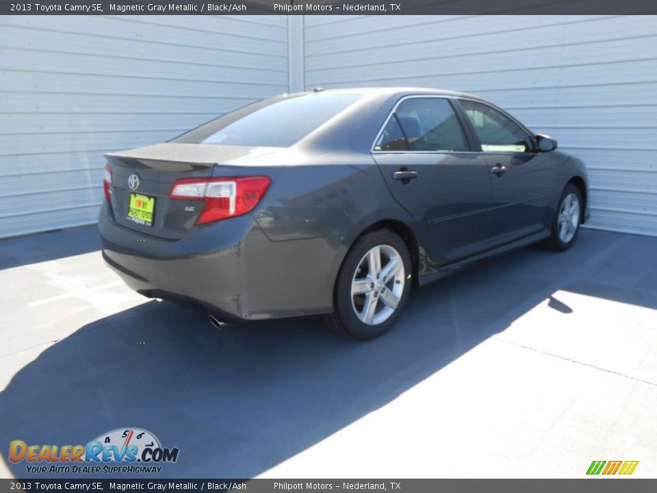 2013 Toyota Camry SE Magnetic Gray Metallic / Black/Ash Photo #4