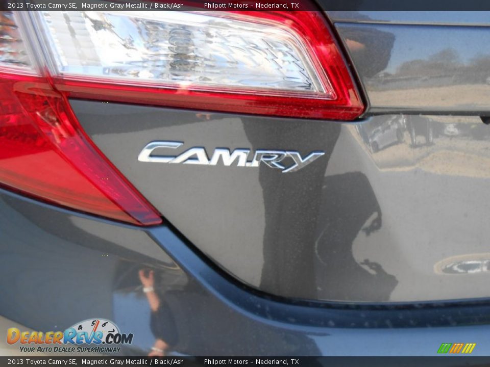 2013 Toyota Camry SE Magnetic Gray Metallic / Black/Ash Photo #6