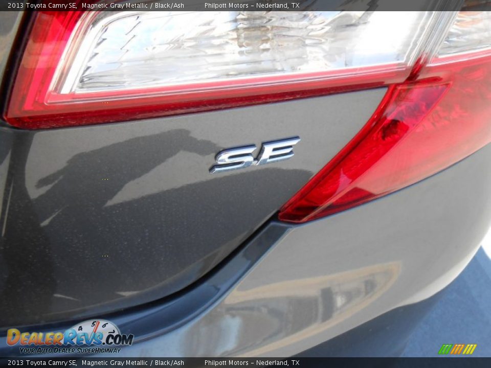 2013 Toyota Camry SE Magnetic Gray Metallic / Black/Ash Photo #7