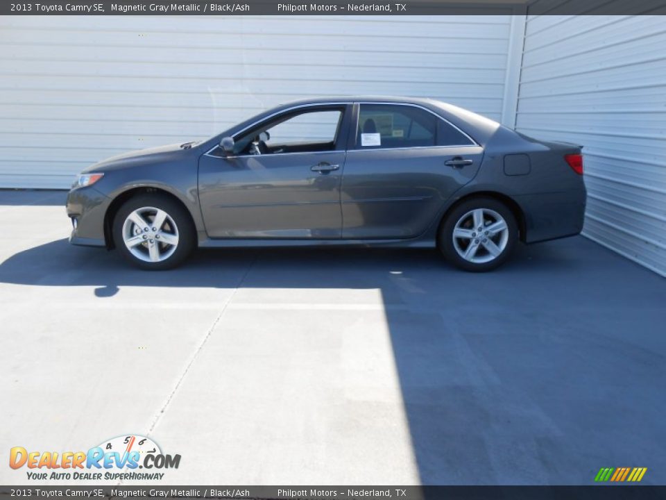 2013 Toyota Camry SE Magnetic Gray Metallic / Black/Ash Photo #8