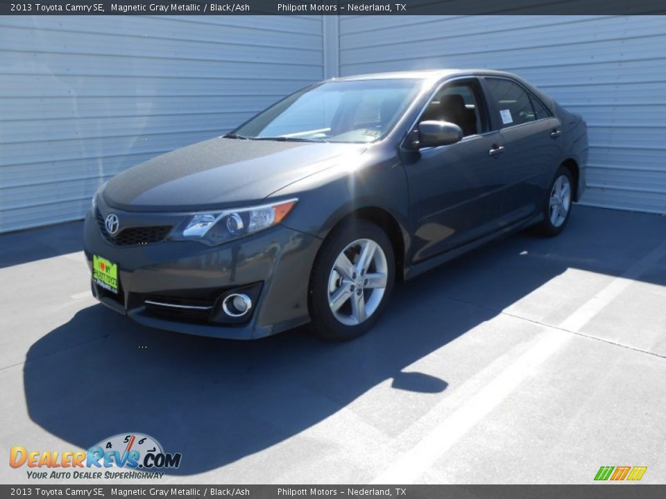 2013 Toyota Camry SE Magnetic Gray Metallic / Black/Ash Photo #9