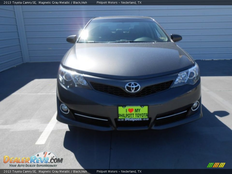 2013 Toyota Camry SE Magnetic Gray Metallic / Black/Ash Photo #10
