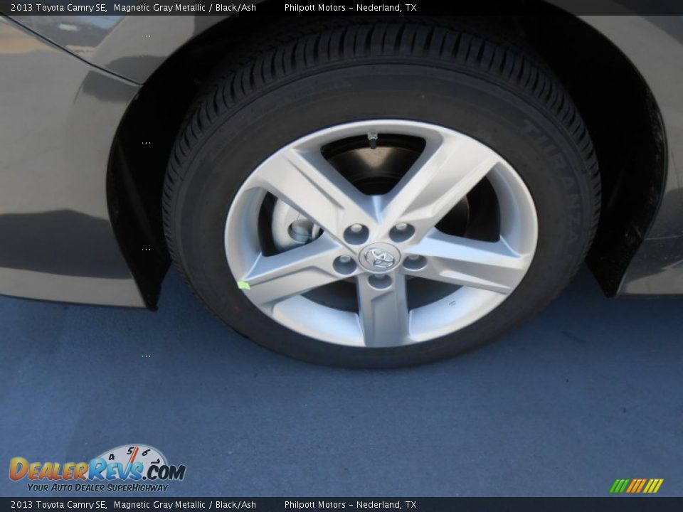 2013 Toyota Camry SE Magnetic Gray Metallic / Black/Ash Photo #13