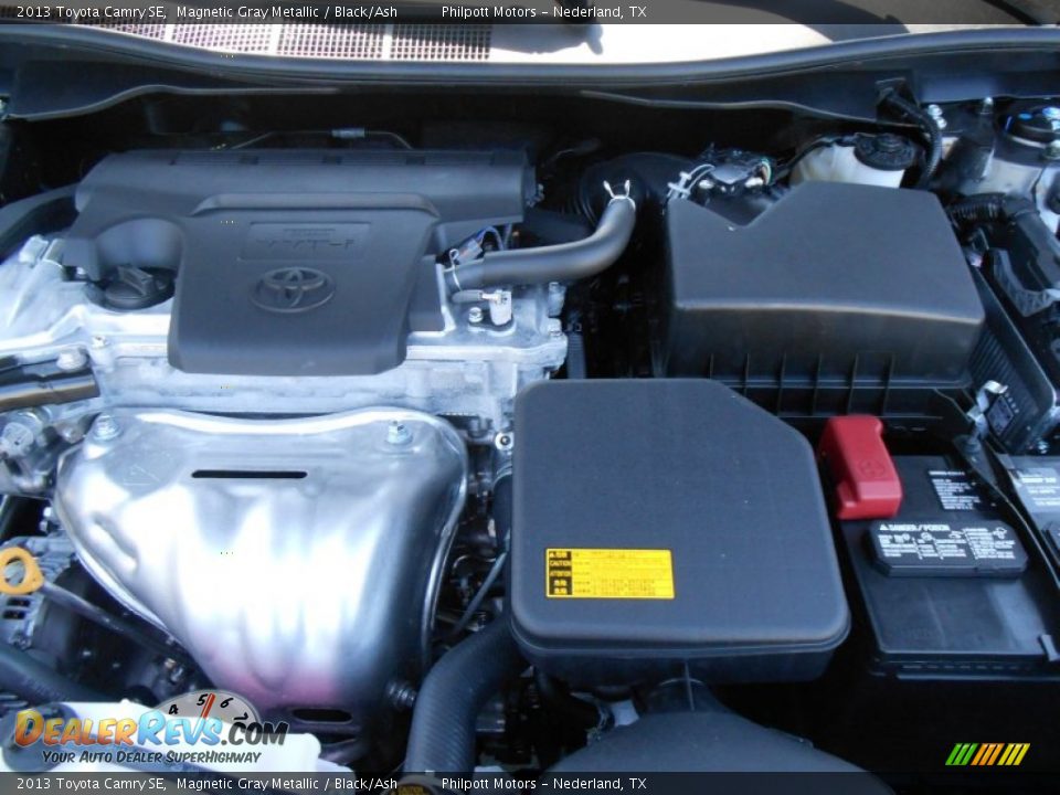 2013 Toyota Camry SE Magnetic Gray Metallic / Black/Ash Photo #17
