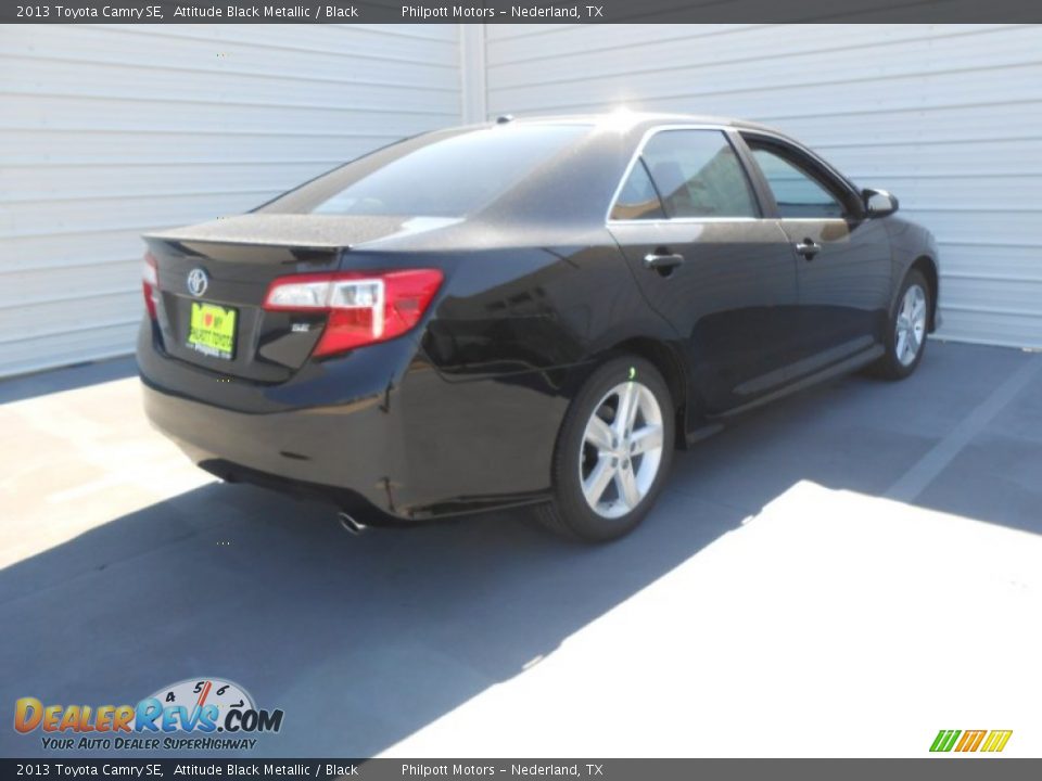 2013 Toyota Camry SE Attitude Black Metallic / Black Photo #3