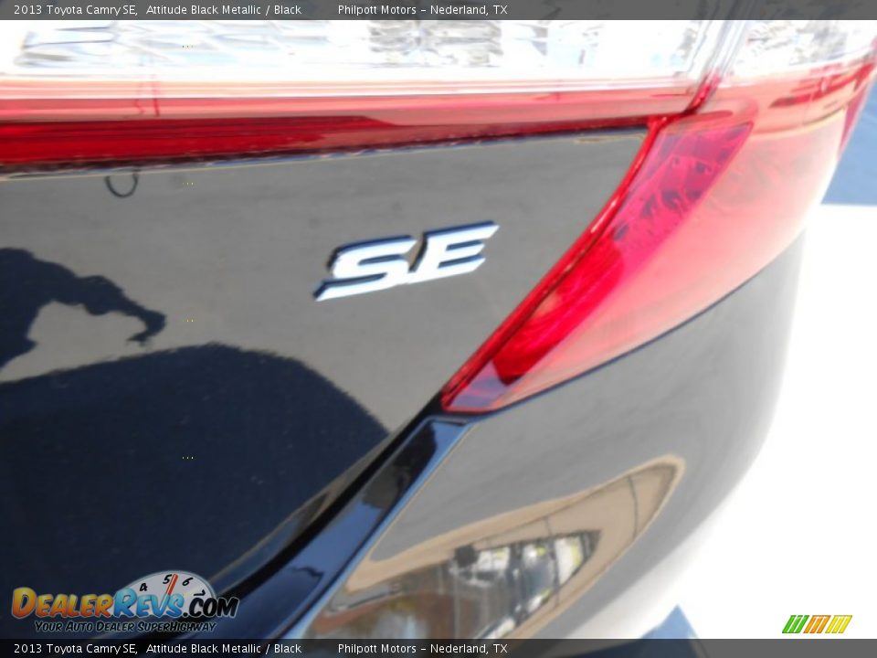 2013 Toyota Camry SE Attitude Black Metallic / Black Photo #6