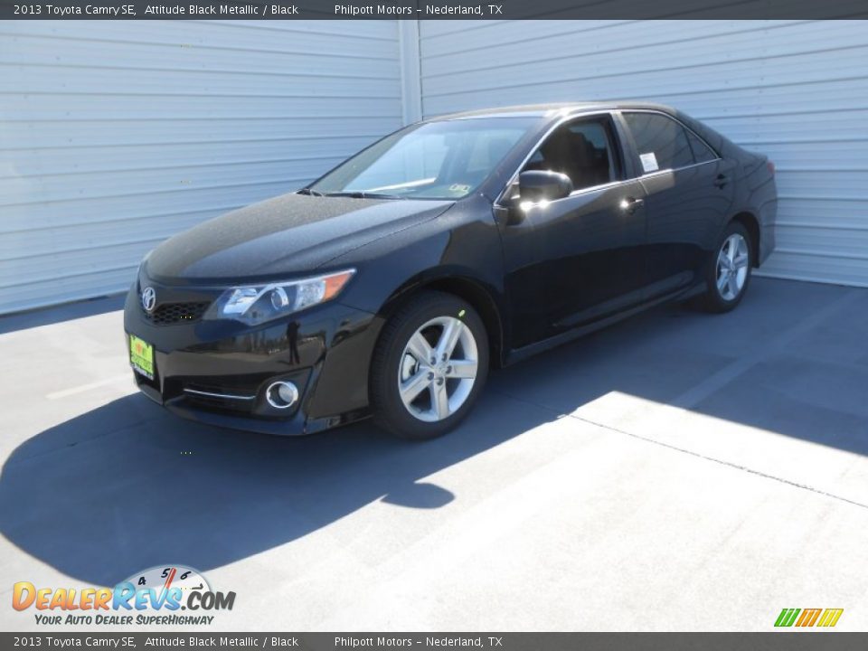 2013 Toyota Camry SE Attitude Black Metallic / Black Photo #8