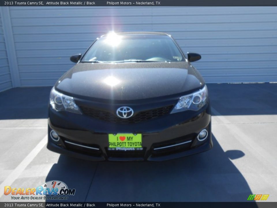 2013 Toyota Camry SE Attitude Black Metallic / Black Photo #9