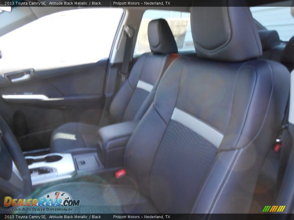 2013 Toyota Camry SE Attitude Black Metallic / Black Photo #25