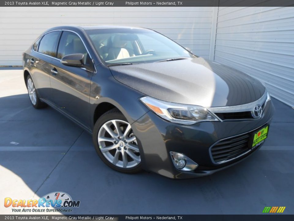 2013 Toyota Avalon XLE Magnetic Gray Metallic / Light Gray Photo #3