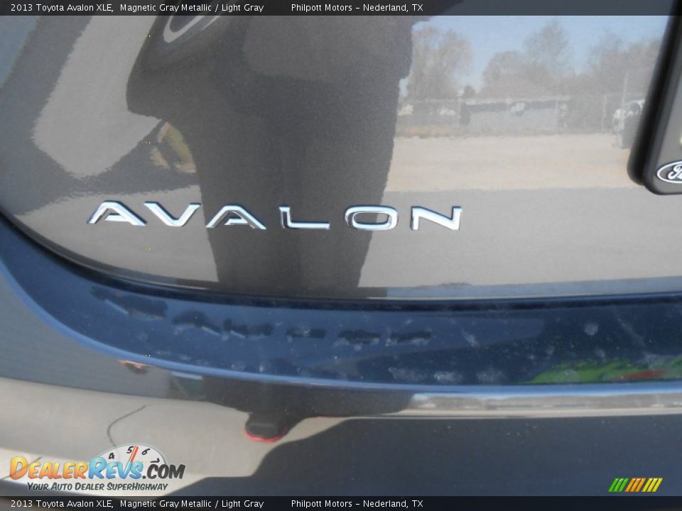 2013 Toyota Avalon XLE Magnetic Gray Metallic / Light Gray Photo #7