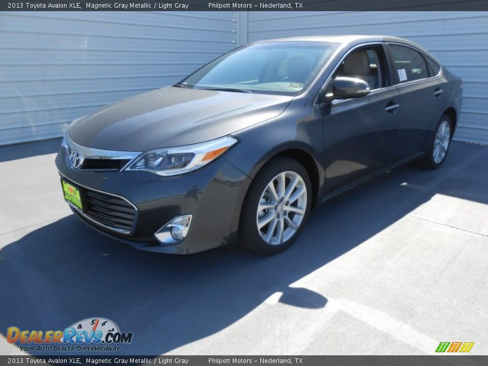 2013 Toyota Avalon XLE Magnetic Gray Metallic / Light Gray Photo #9