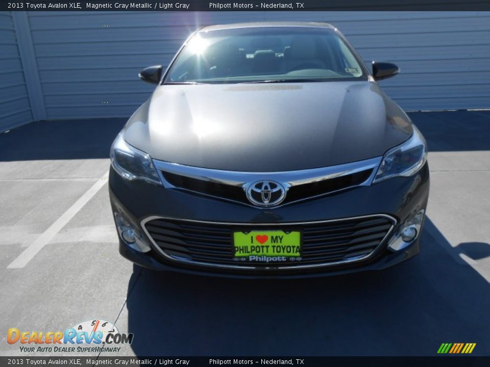 2013 Toyota Avalon XLE Magnetic Gray Metallic / Light Gray Photo #10