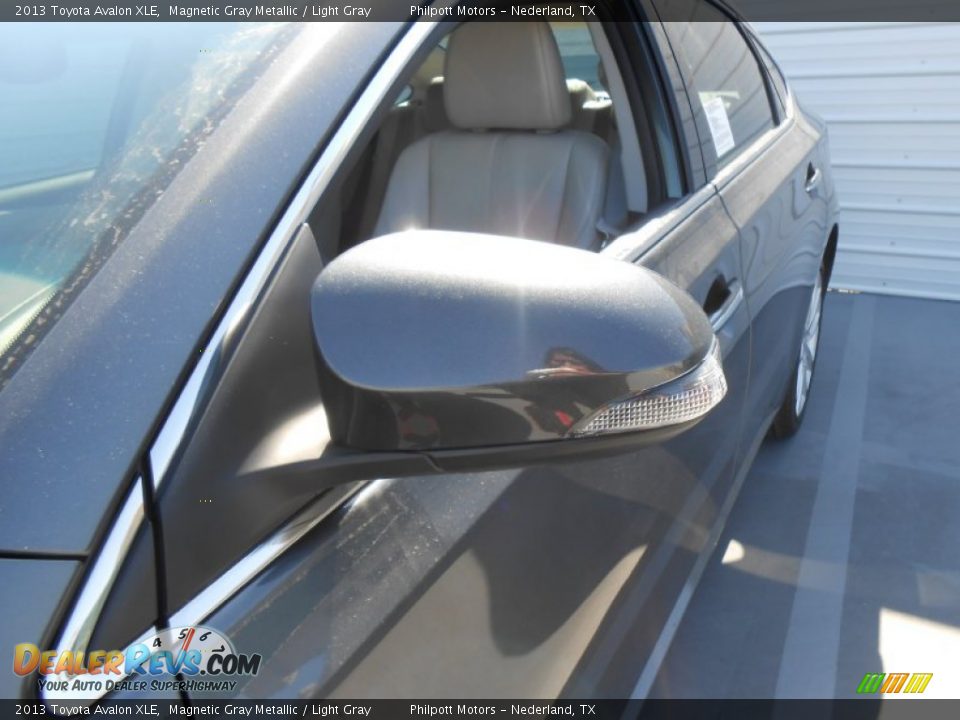 2013 Toyota Avalon XLE Magnetic Gray Metallic / Light Gray Photo #14