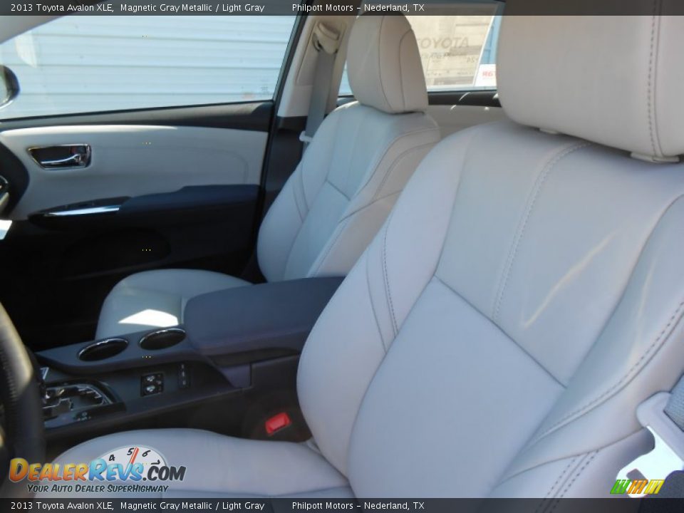 2013 Toyota Avalon XLE Magnetic Gray Metallic / Light Gray Photo #23