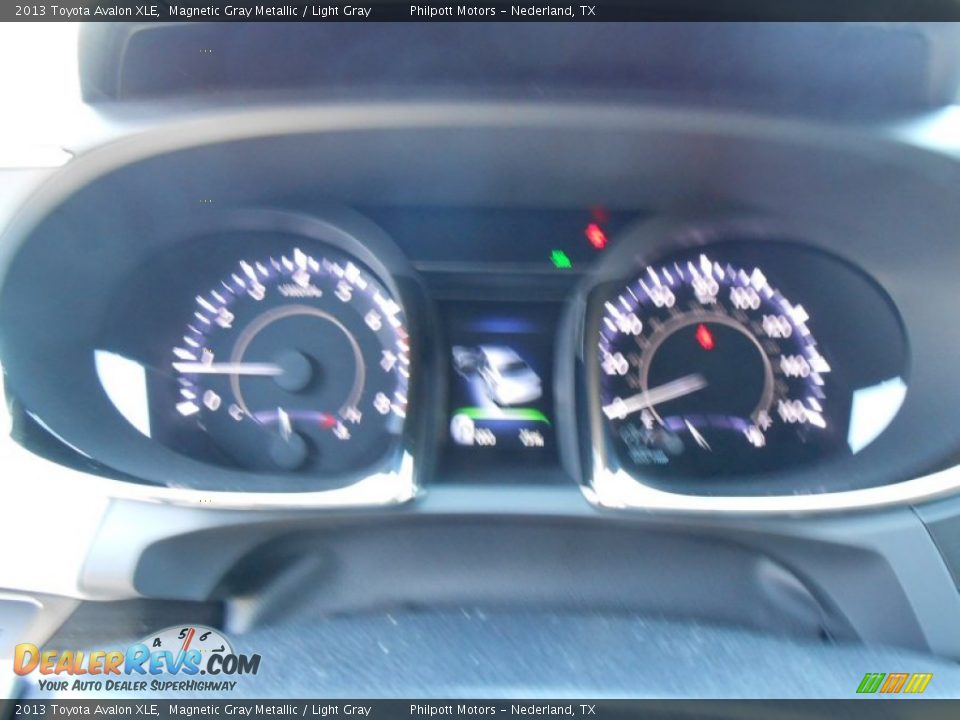 2013 Toyota Avalon XLE Magnetic Gray Metallic / Light Gray Photo #34