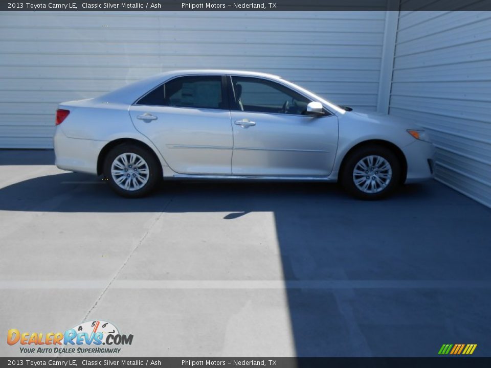 2013 Toyota Camry LE Classic Silver Metallic / Ash Photo #3