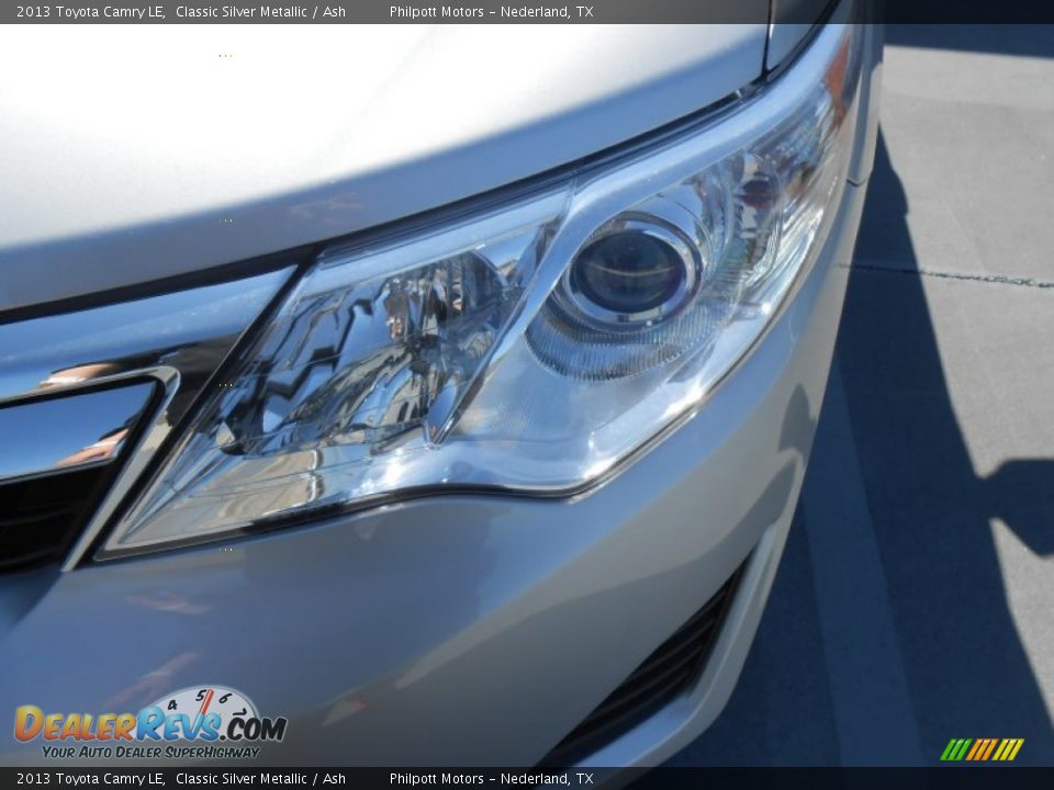 2013 Toyota Camry LE Classic Silver Metallic / Ash Photo #11
