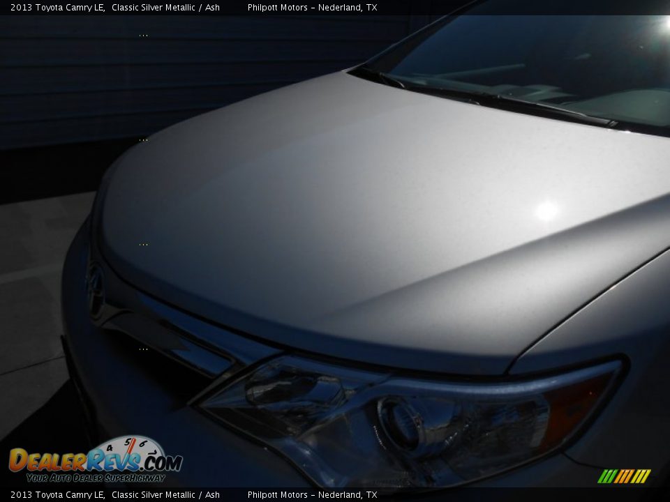 2013 Toyota Camry LE Classic Silver Metallic / Ash Photo #12