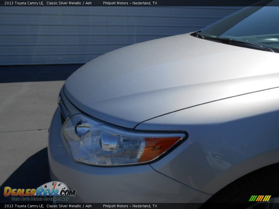 2013 Toyota Camry LE Classic Silver Metallic / Ash Photo #13