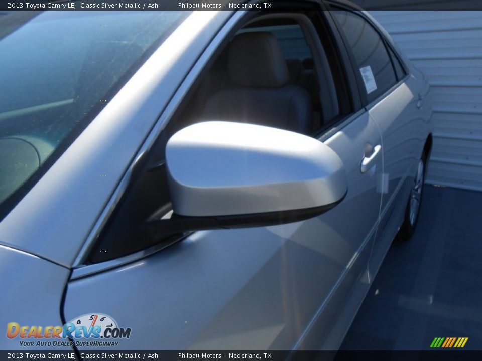 2013 Toyota Camry LE Classic Silver Metallic / Ash Photo #15