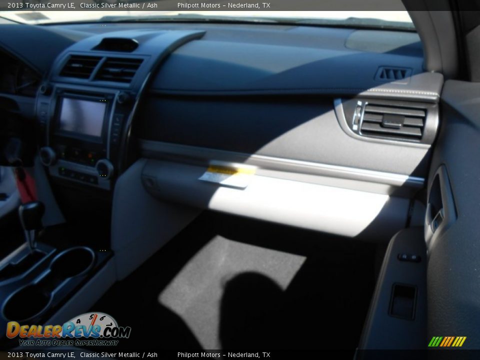 2013 Toyota Camry LE Classic Silver Metallic / Ash Photo #19