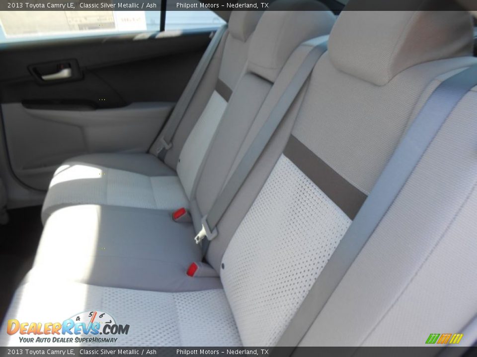 2013 Toyota Camry LE Classic Silver Metallic / Ash Photo #21
