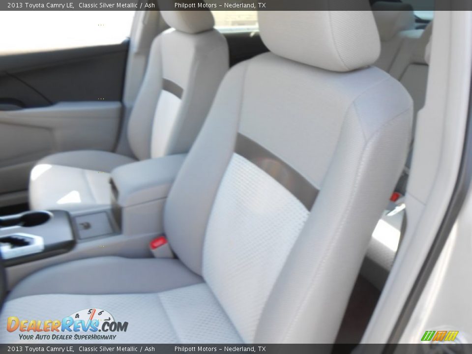 2013 Toyota Camry LE Classic Silver Metallic / Ash Photo #24
