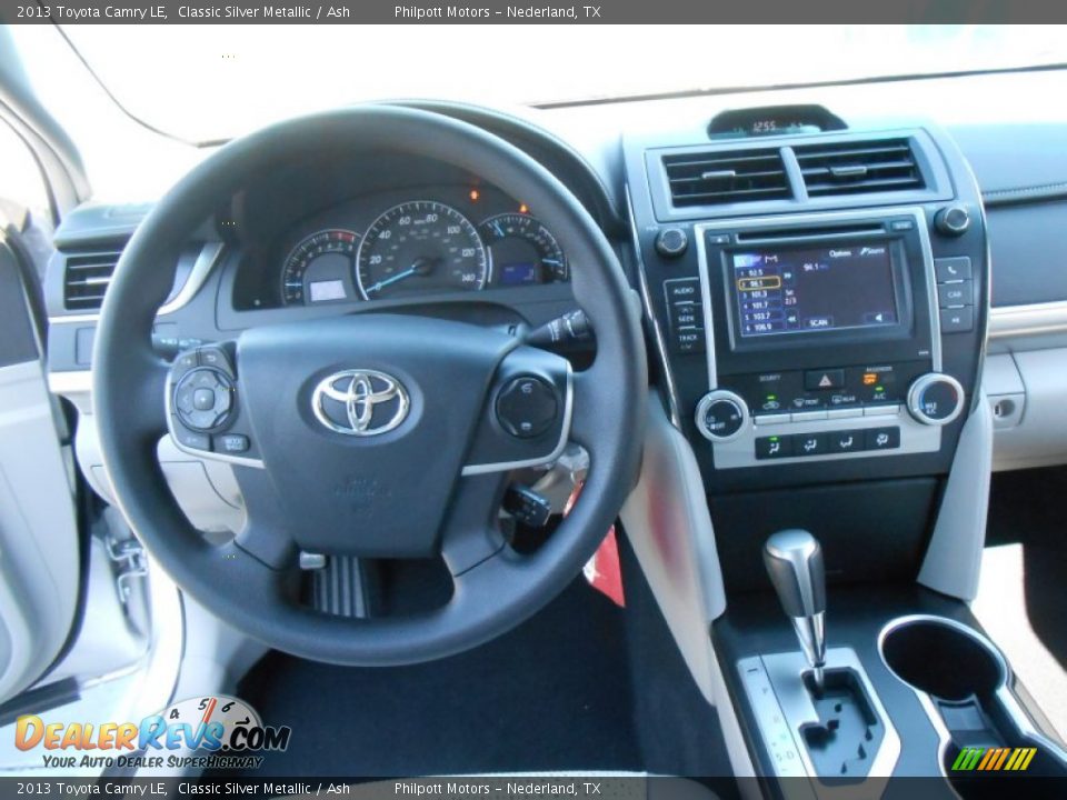 2013 Toyota Camry LE Classic Silver Metallic / Ash Photo #26