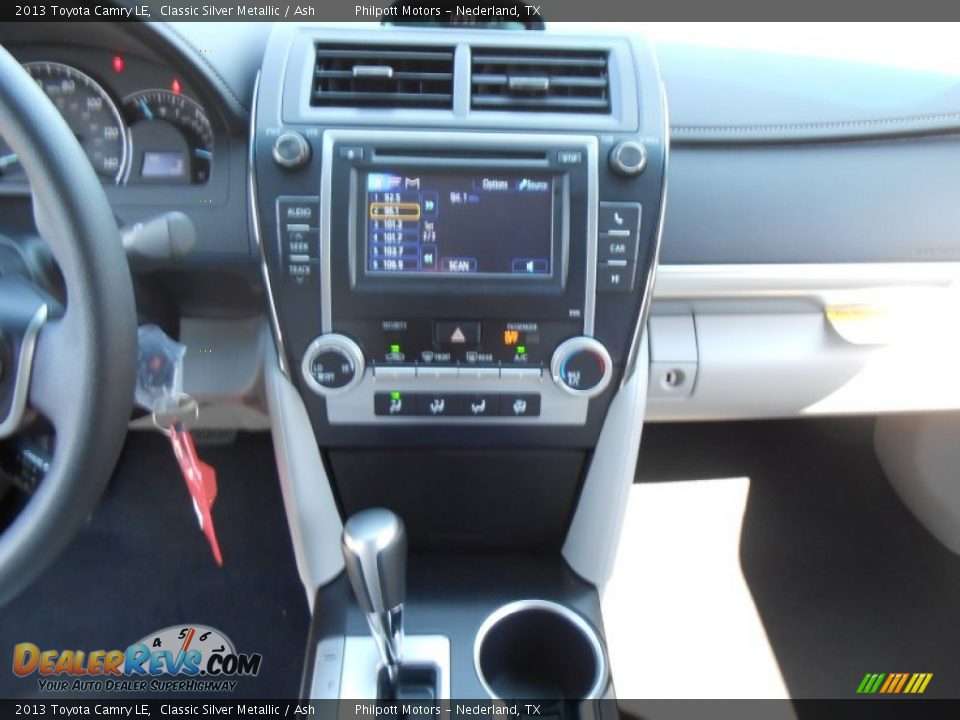 2013 Toyota Camry LE Classic Silver Metallic / Ash Photo #27