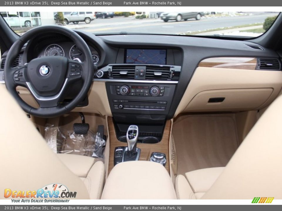 Dashboard of 2013 BMW X3 xDrive 35i Photo #13